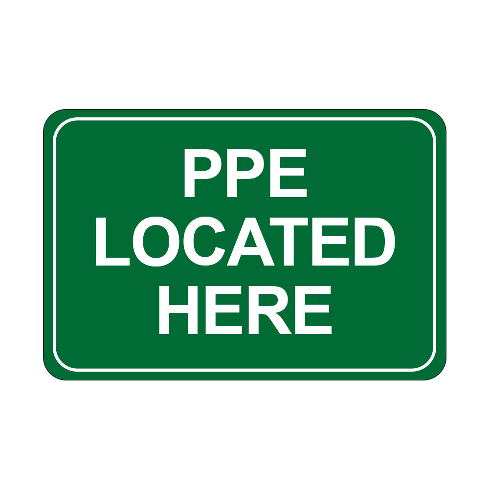 PPE Located Here Agsafe Store